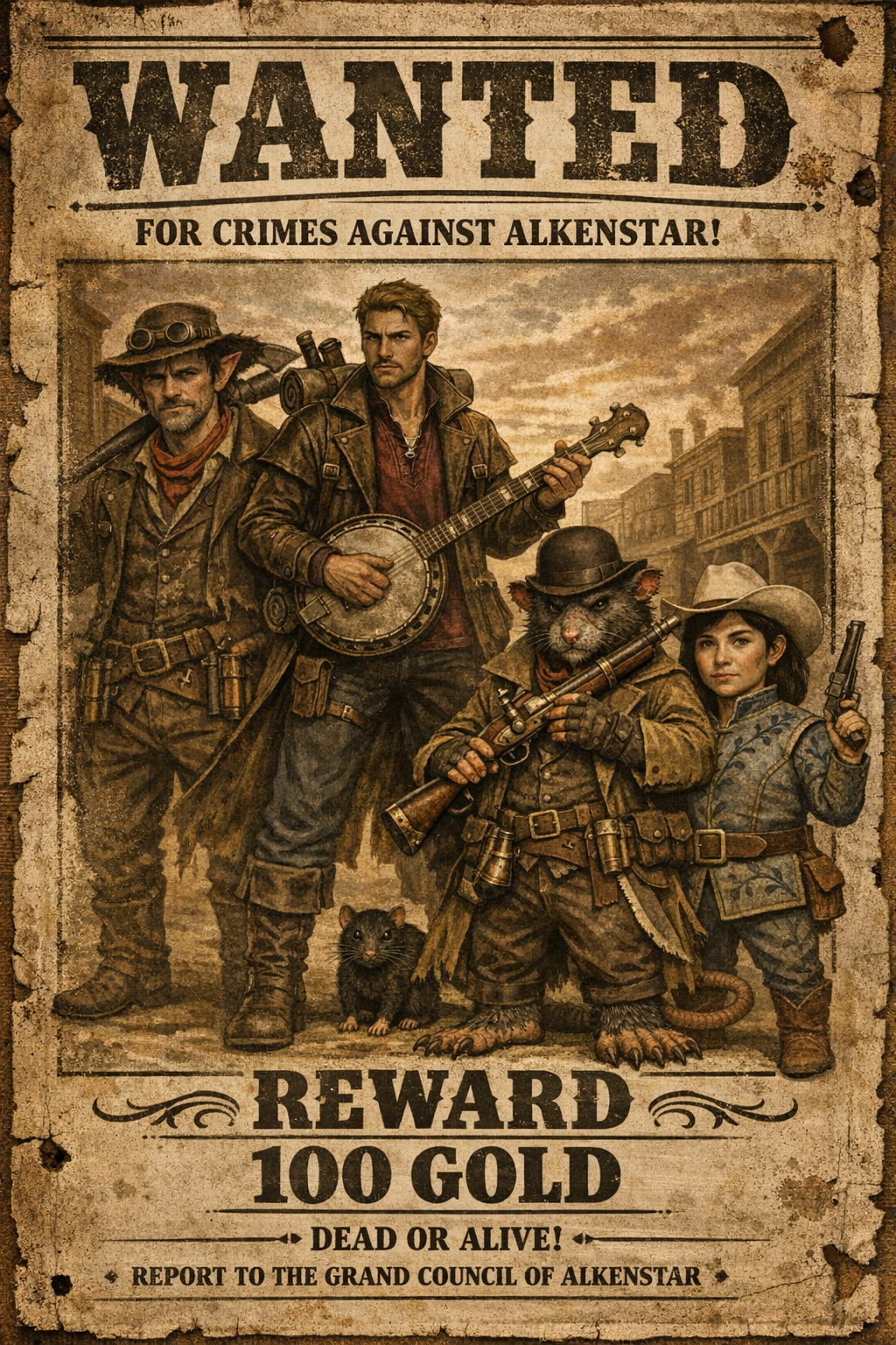 Cover art for Outlaws of Alkenstar